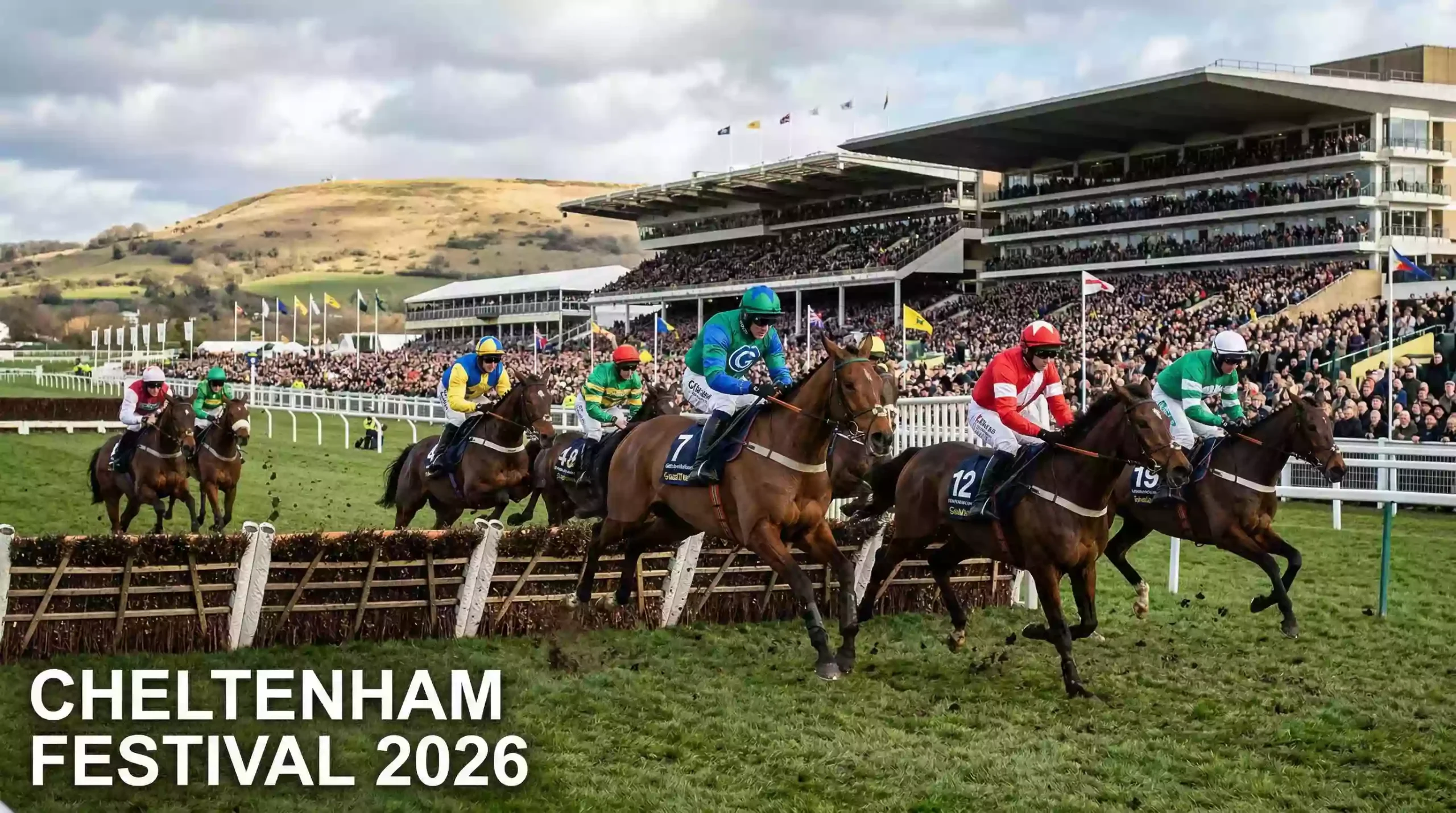 Cheltenham Festival 2026 betting guide — racecourse view and odds board