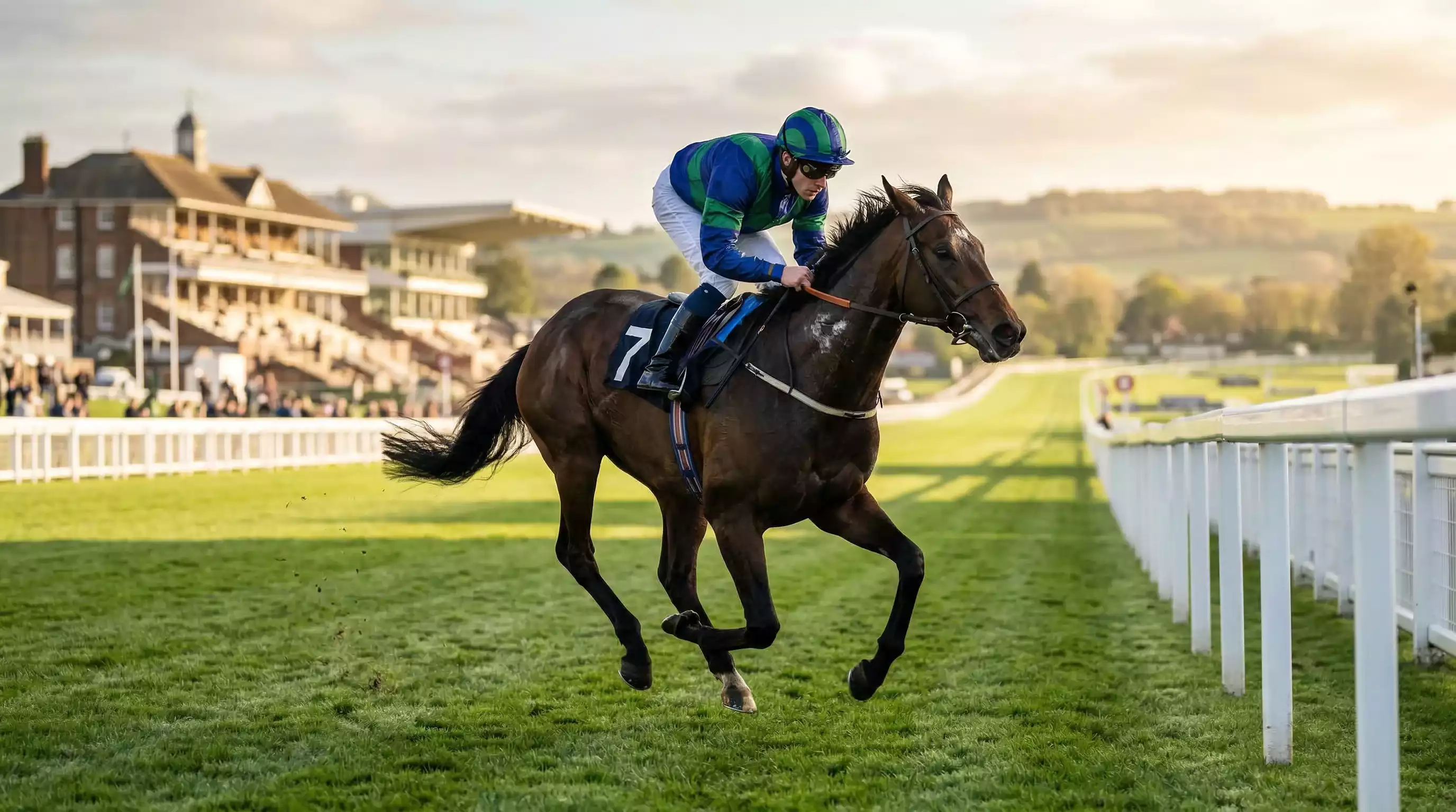 UK horse racing bookmaker selection guide 2026 — racecourse scene with morning light